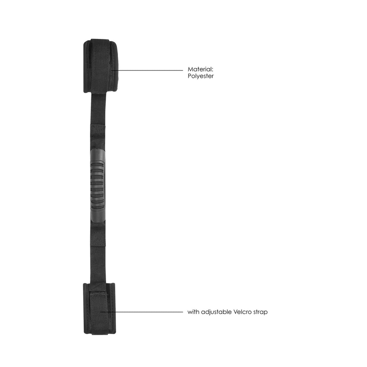 Amarra bondage Handle – preta | Ouch!