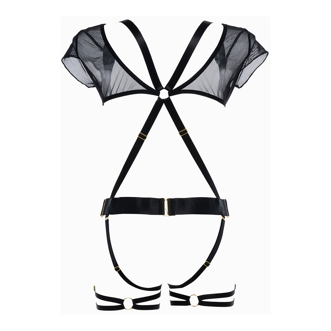 Harisnyatartó St Tropez Babe – fekete | Allure