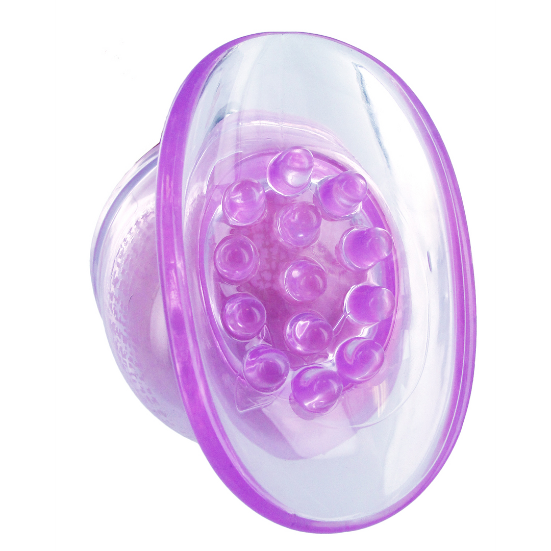 Massajador wand Lily Pod Attachment 7.5 cm – roxo | XR Brands