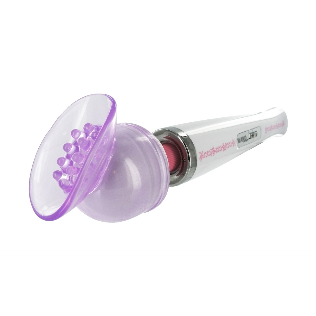 Massajador wand Lily Pod Attachment 7.5 cm – roxo | XR Brands