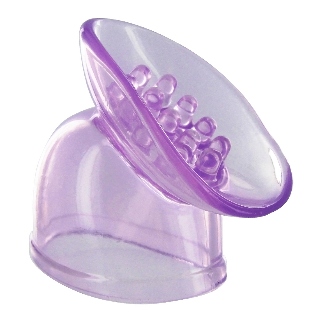 Massajador wand Lily Pod Attachment 7.5 cm – roxo | XR Brands