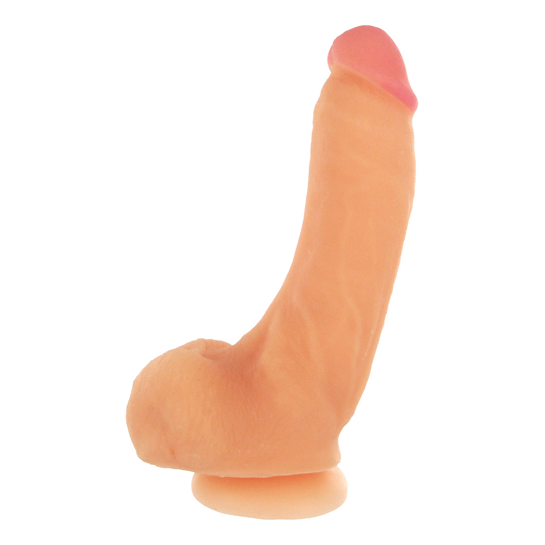 Dildo Girthy George 22.5 cm – con ventosa, nude | XR Brands