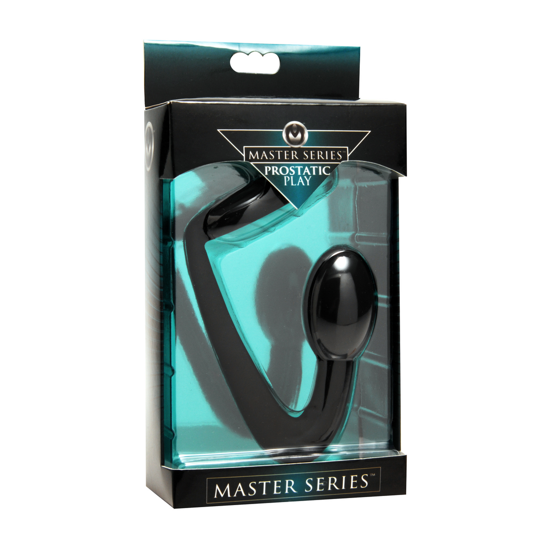 Explorer - Cockring et plug de prostate en silicone