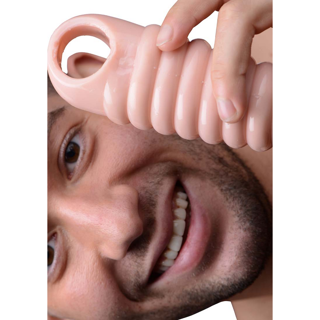 Penis sleeve Really Spacious Enlargement 14 cm – nude | XR Brands