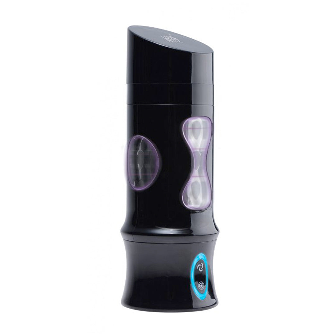 Masturbator Beat Rhythmic 36.2 cm – rotating, black | XR Brands