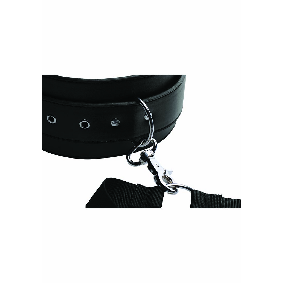 BDSM kellék Easy Access Wrist Cuffs – fekete