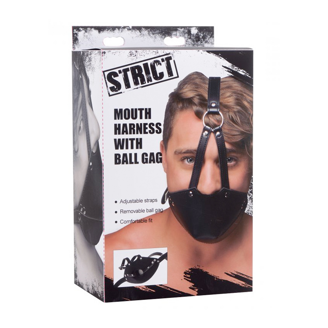 Baudrier buccal avec Baillon-Balle