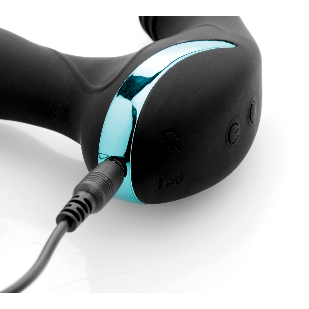 Massaggiatore prostatico Maverick 3 funzioni – rotante, nero 16 cm | XR Brands