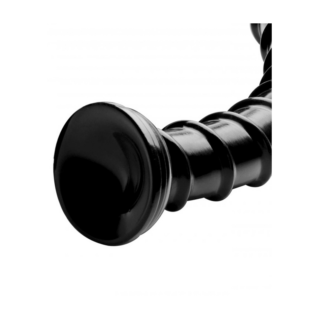 Funda para el pene Vertebral Snake 48.3 cm – negra | XR Brands