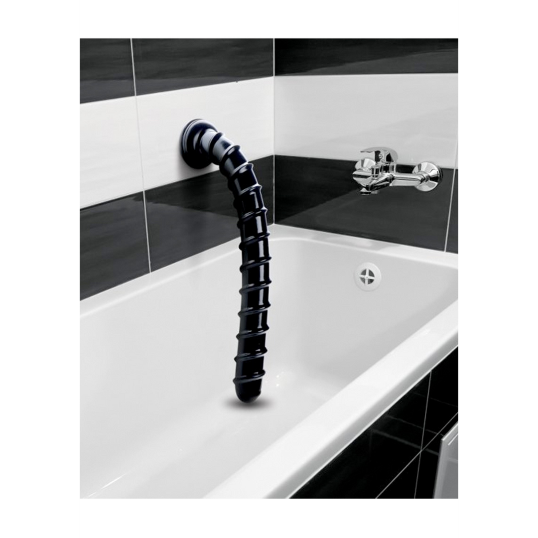 Funda para el pene Vertebral Snake 48.3 cm – negra | XR Brands