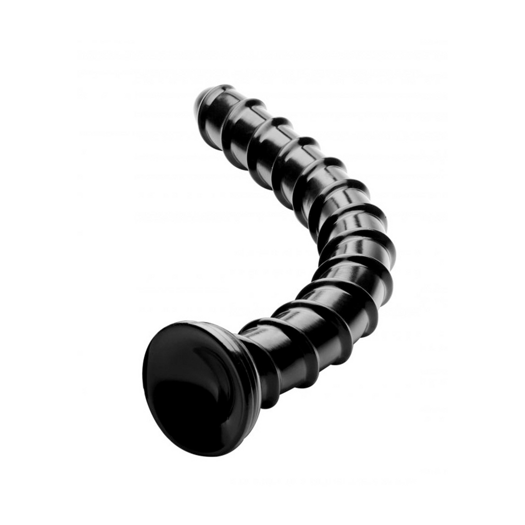 Funda para el pene Vertebral Snake 48.3 cm – negra | XR Brands