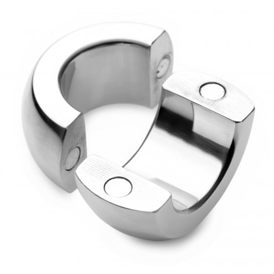 Dispositivo di castità Magnet Master Magnetic Stretcher – argento | XR Brands