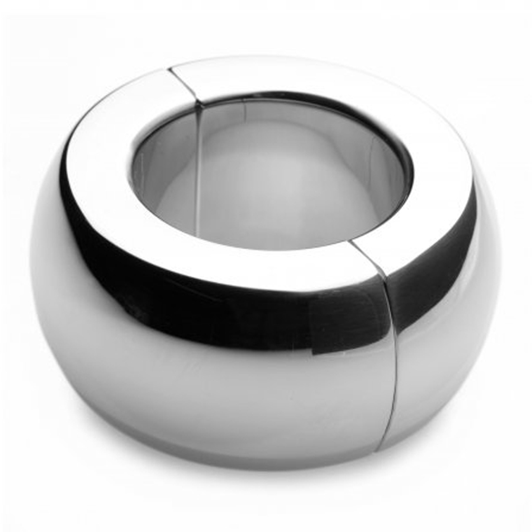 Dispositivo di castità Magnet Master Magnetic Stretcher – argento | XR Brands
