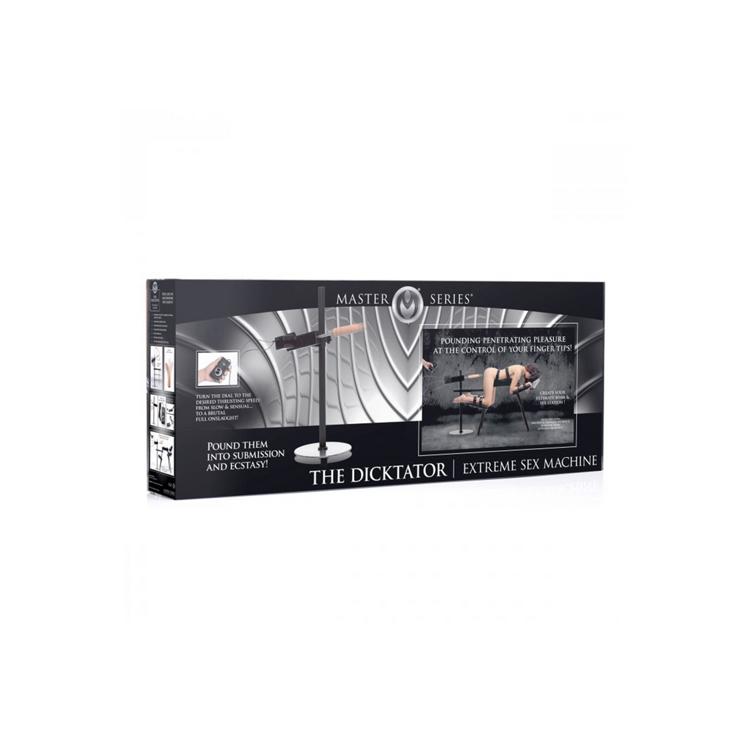 Máquina de sexo Dicktator Extreme – negra | XR Brands