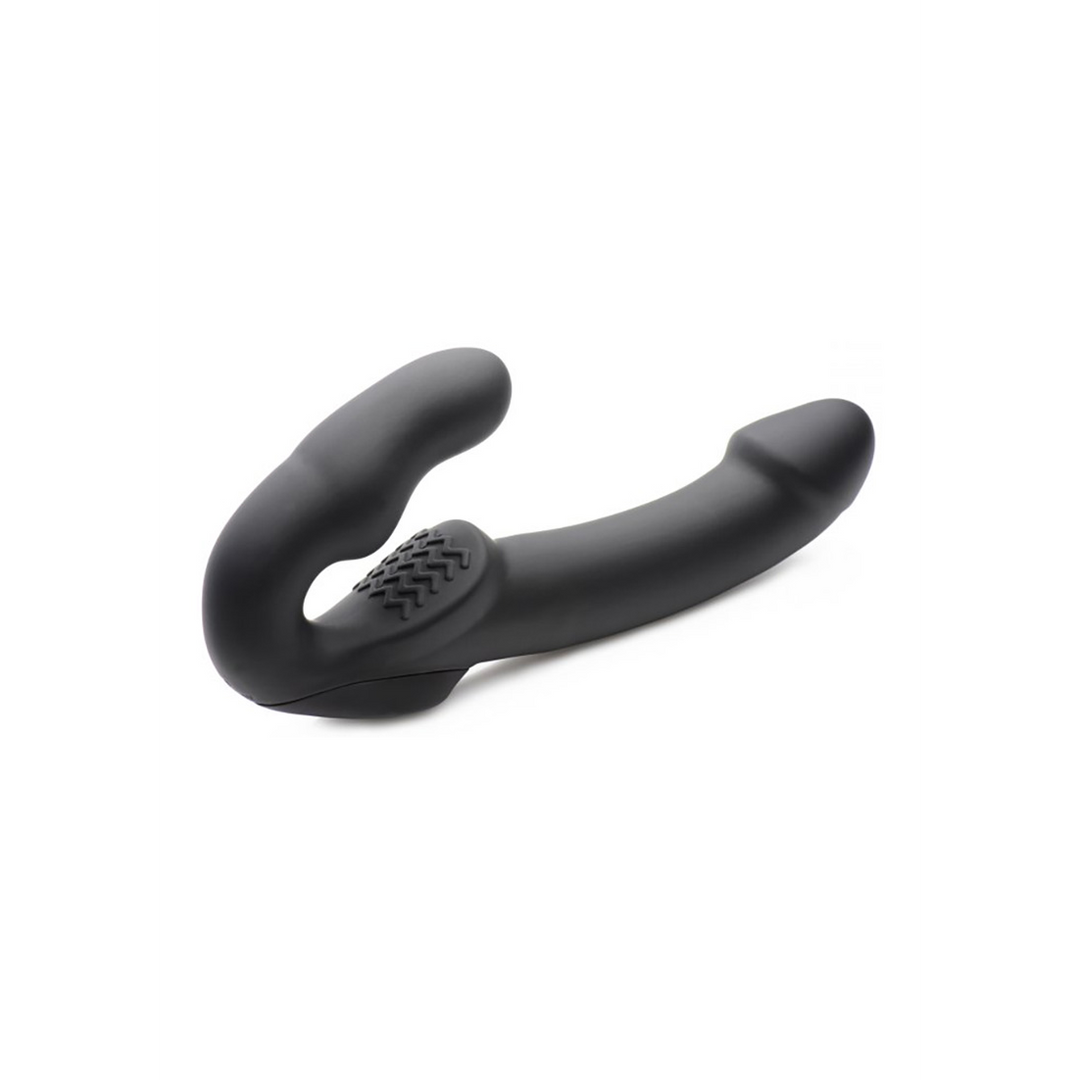 Consolador SU Evoke Charged Strapless 5 funciones – negro | XR Brands