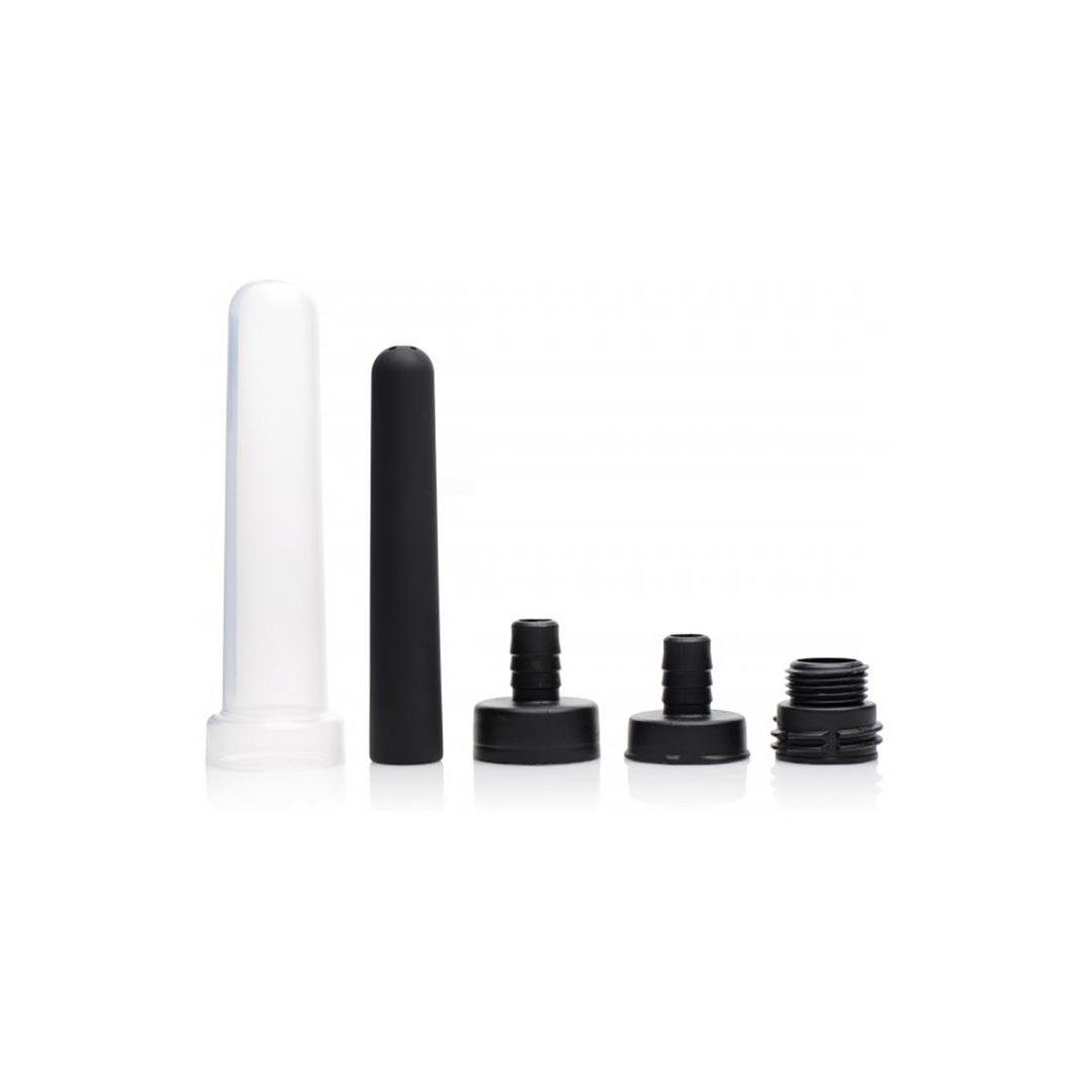 Toy accessory Travel Enema Adapter – black | XR Brands