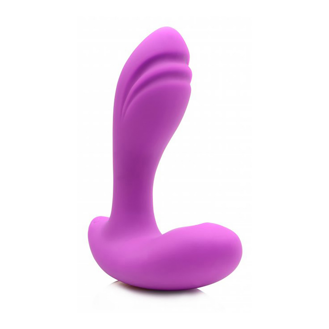G-spot vibrator Pearl Moving 7 functions – remote control, purple | XR Brands