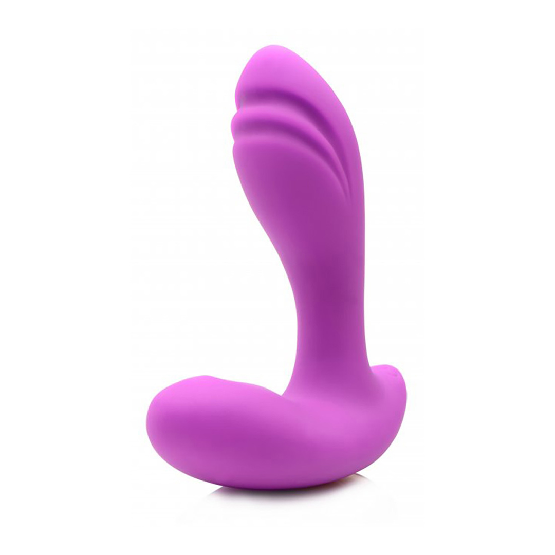 G-spot vibrator Pearl Moving 7 functions – remote control, purple | XR Brands