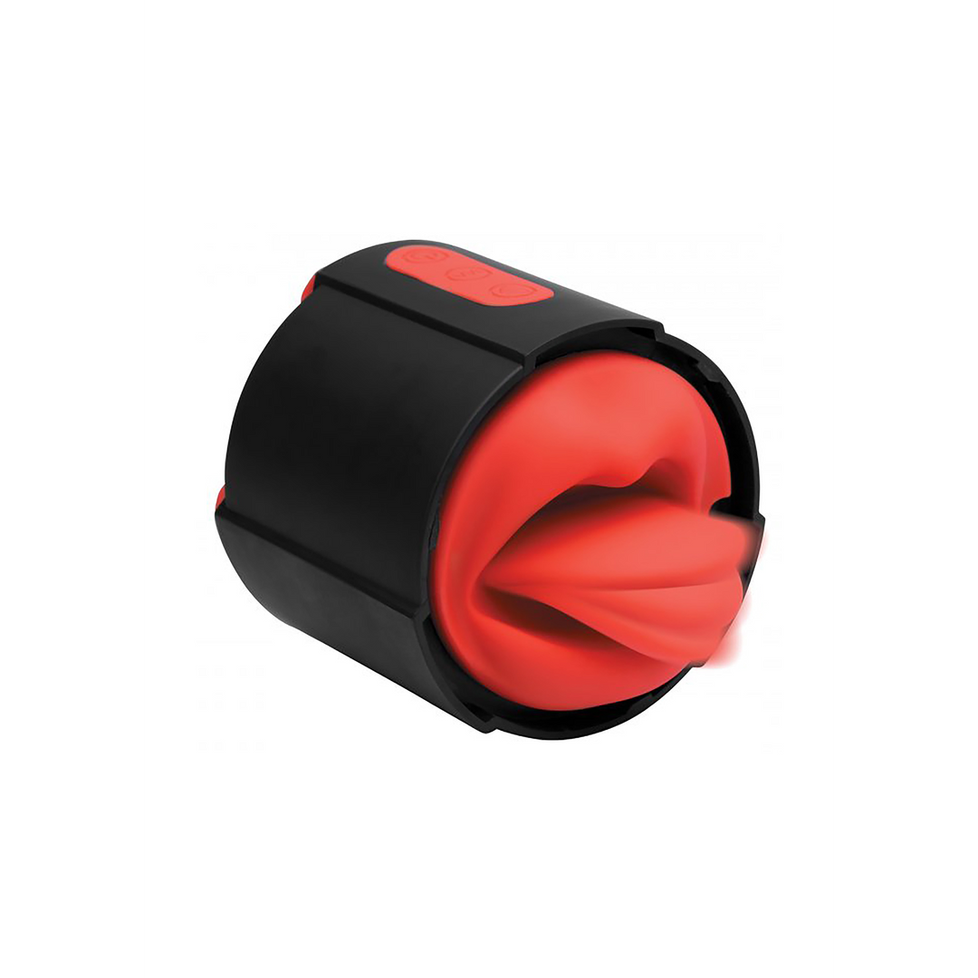 Masturbator Licking 4 functions – red | XR Brands