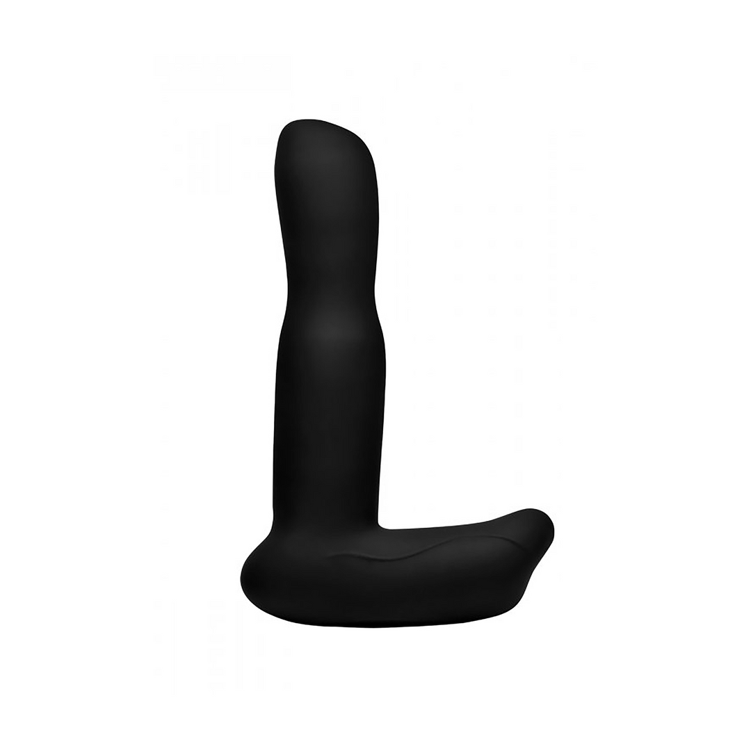 Prostate massager Stroking 6 functions – remote control, black | XR Brands