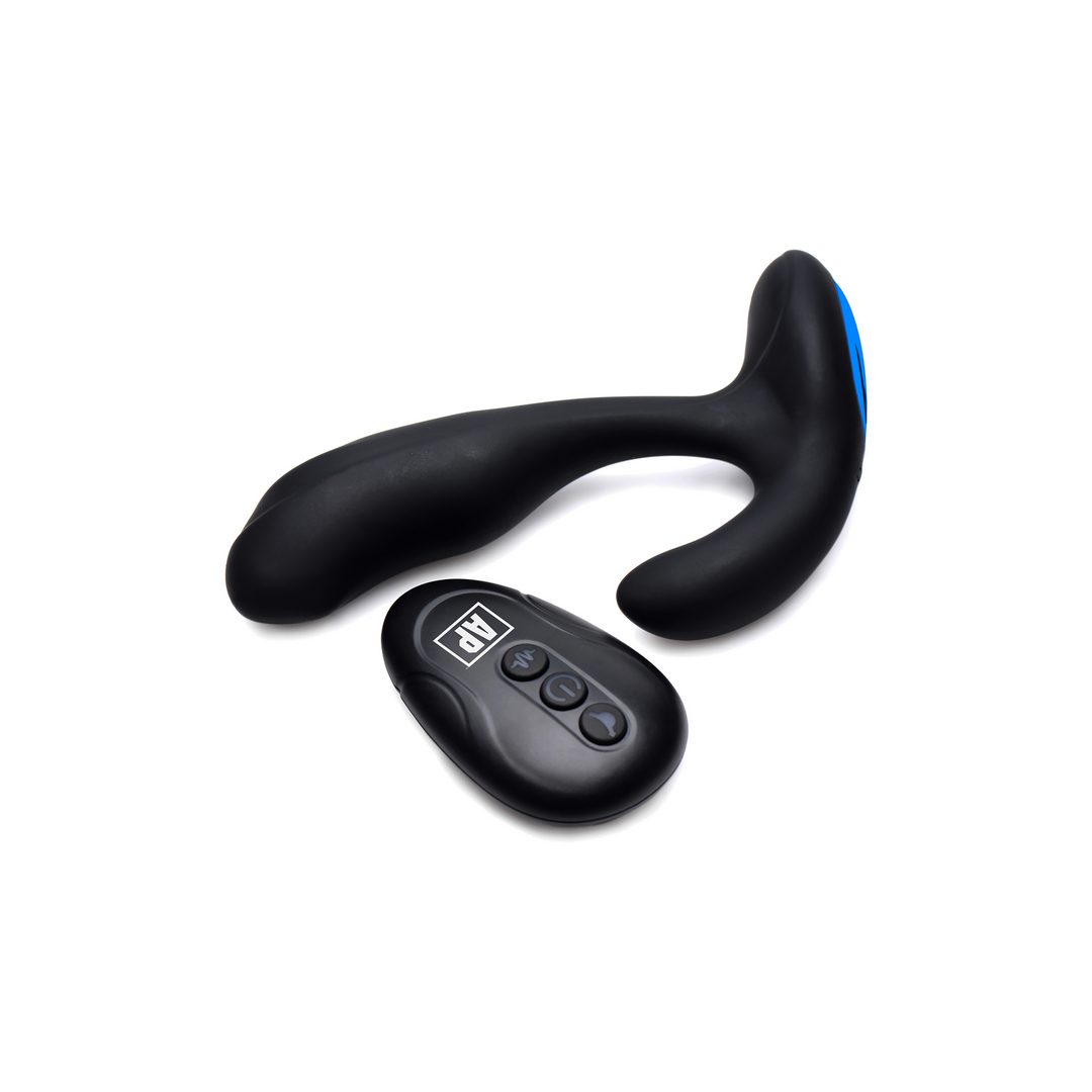 Prostate massager Bender 4 functions – remote control, black | XR Brands