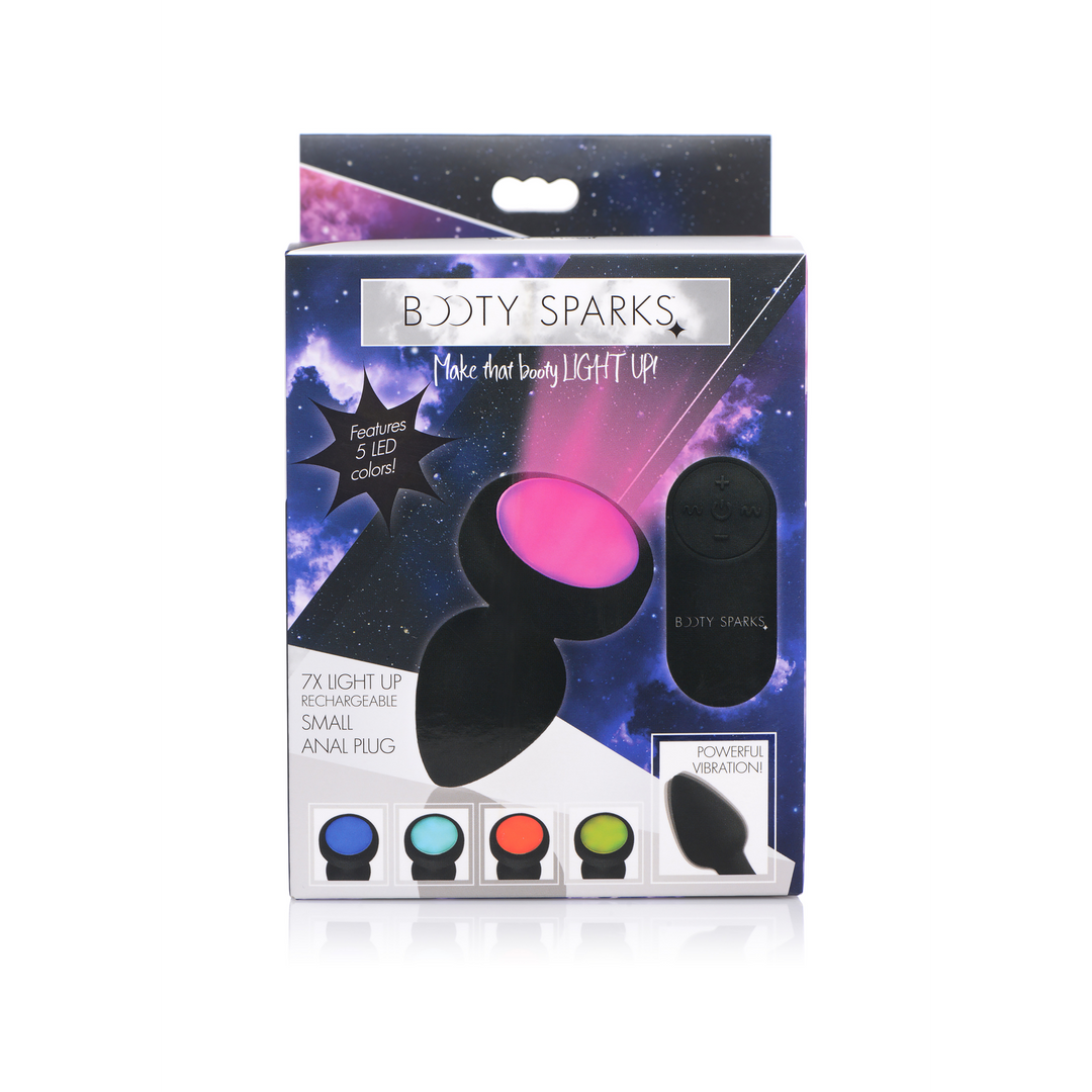 Anál dugó LED 7 funkció – fekete | XR Brands