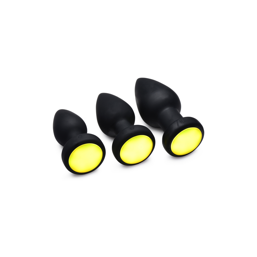 Anál dugó LED 7 funkció – fekete | XR Brands