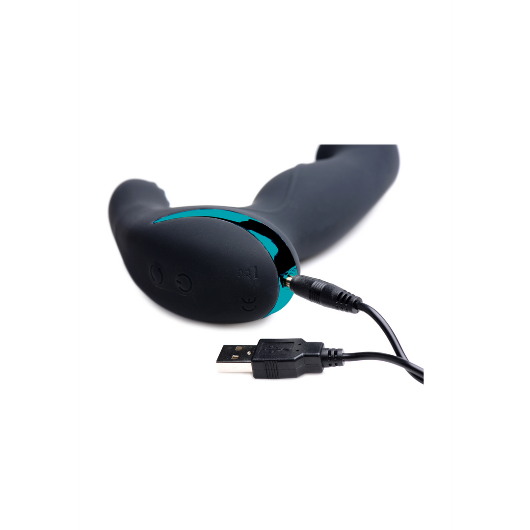 Massaggiatore prostatico Maverick 3 funzioni – rotante, nero 27.3 cm | XR Brands
