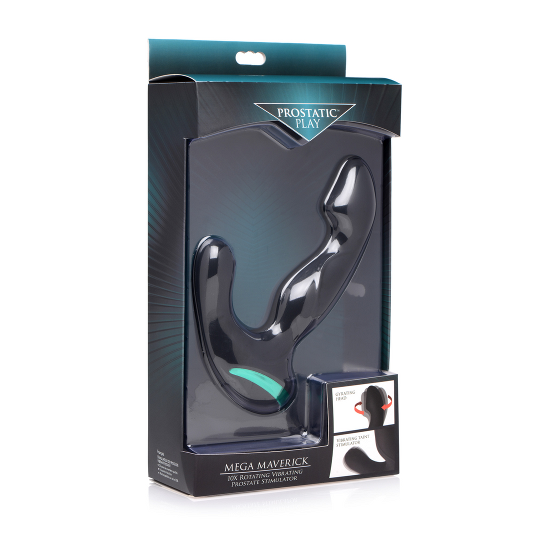 Mega Maverick - Stimulateur de prostate vibrant rotatif