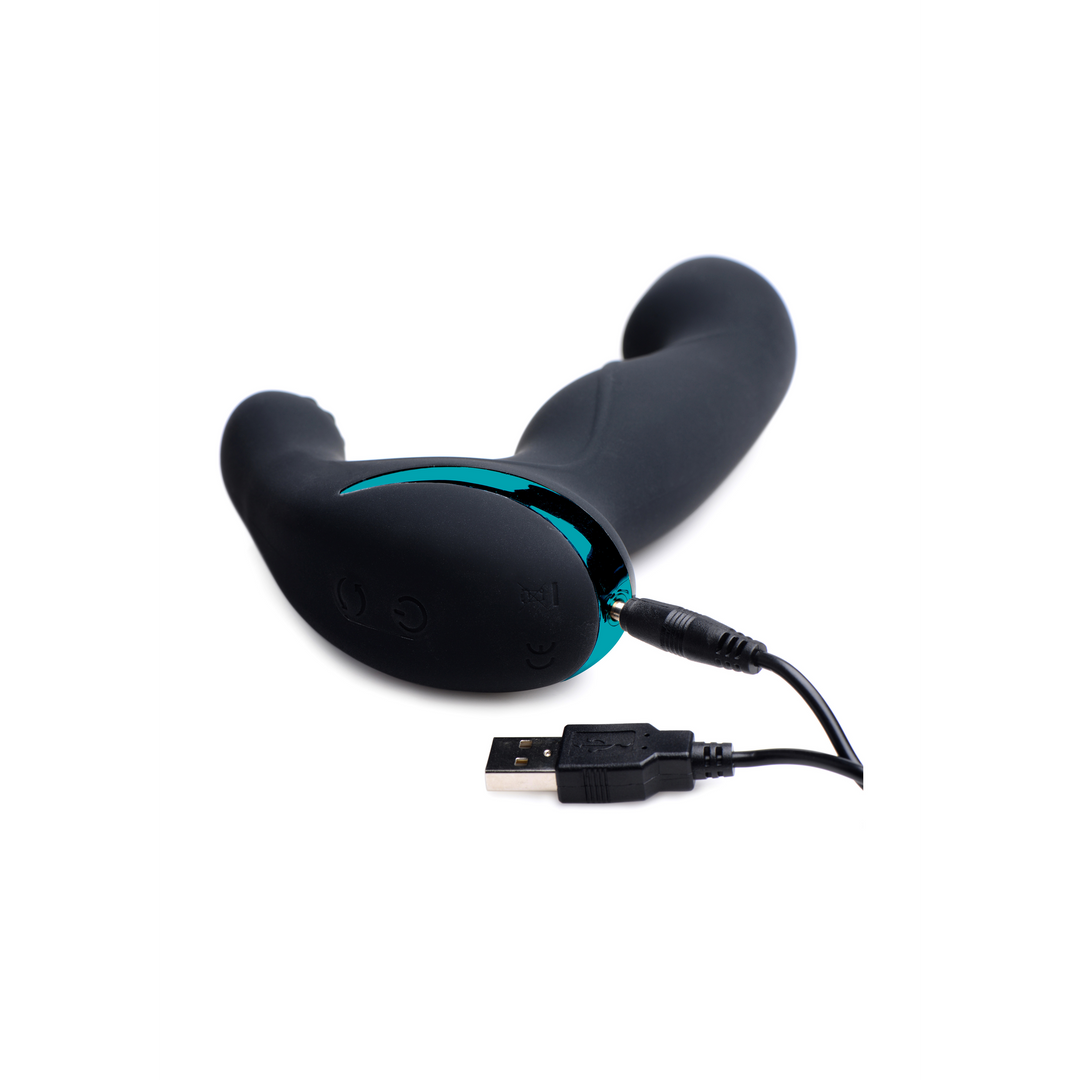 Massaggiatore prostatico Maverick 3 funzioni – rotante, nero 27.3 cm | XR Brands