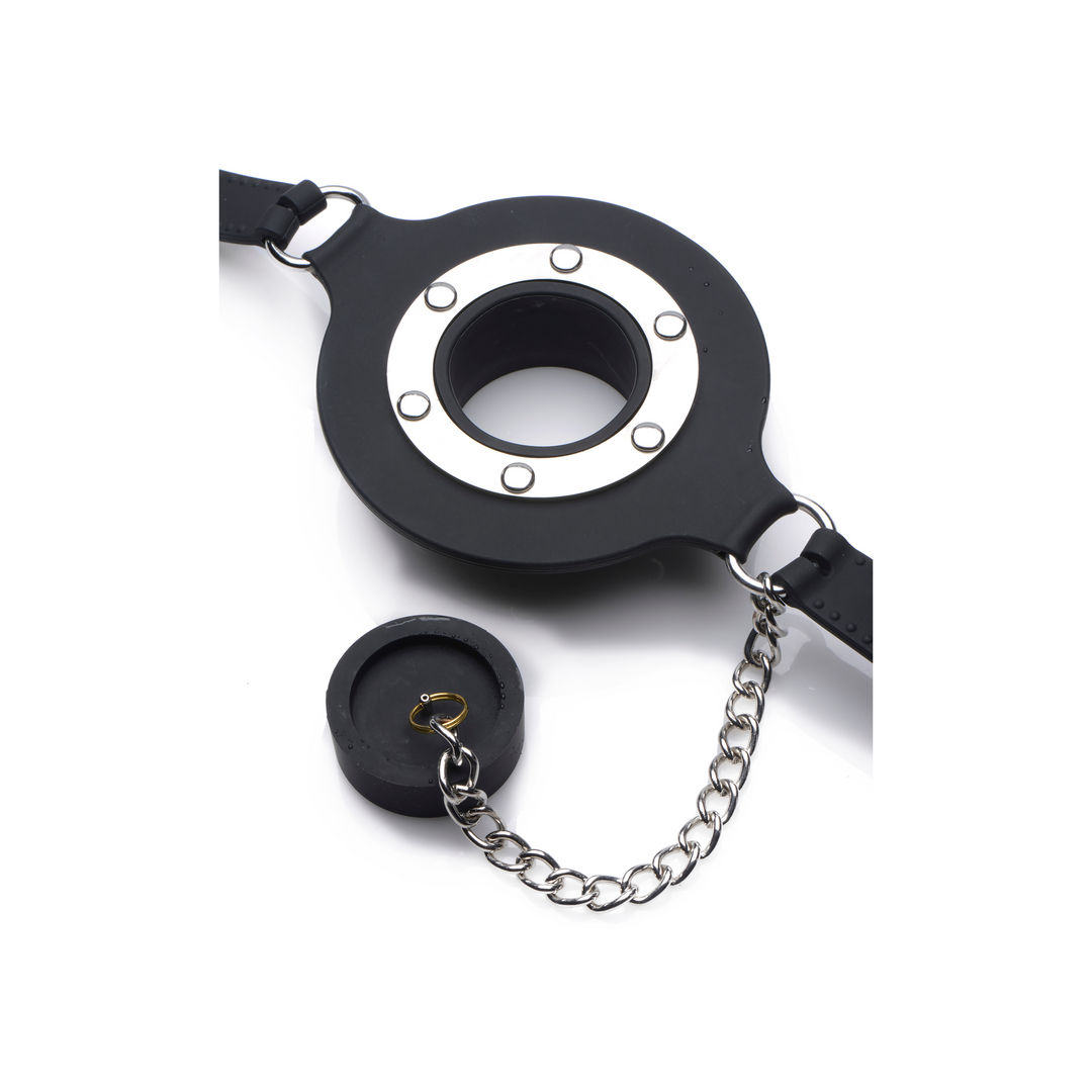 Szájpecek Pie Hole Feeder – fekete | XR Brands