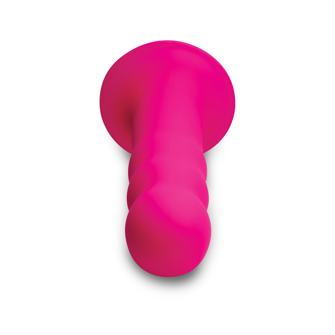 Dildo Squeezable Wavy 18.4 cm – rosa | XR Brands