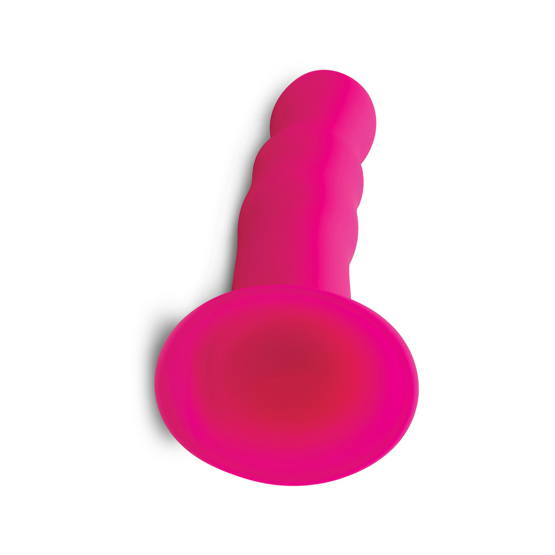 Dildo Squeezable Wavy 18.4 cm – rosa | XR Brands