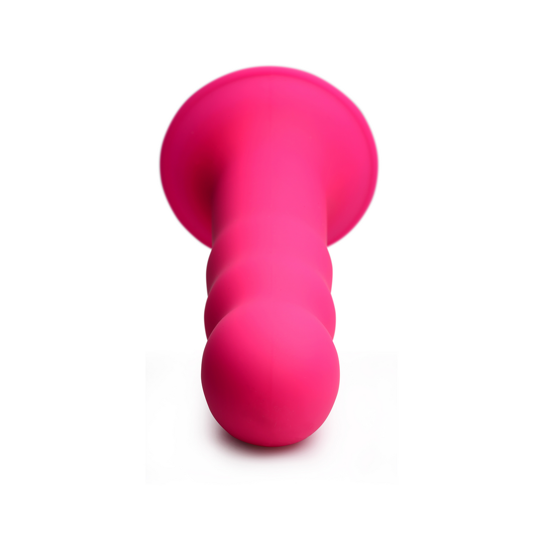 Dildo Squeezable Wavy 18.4 cm – rosa | XR Brands