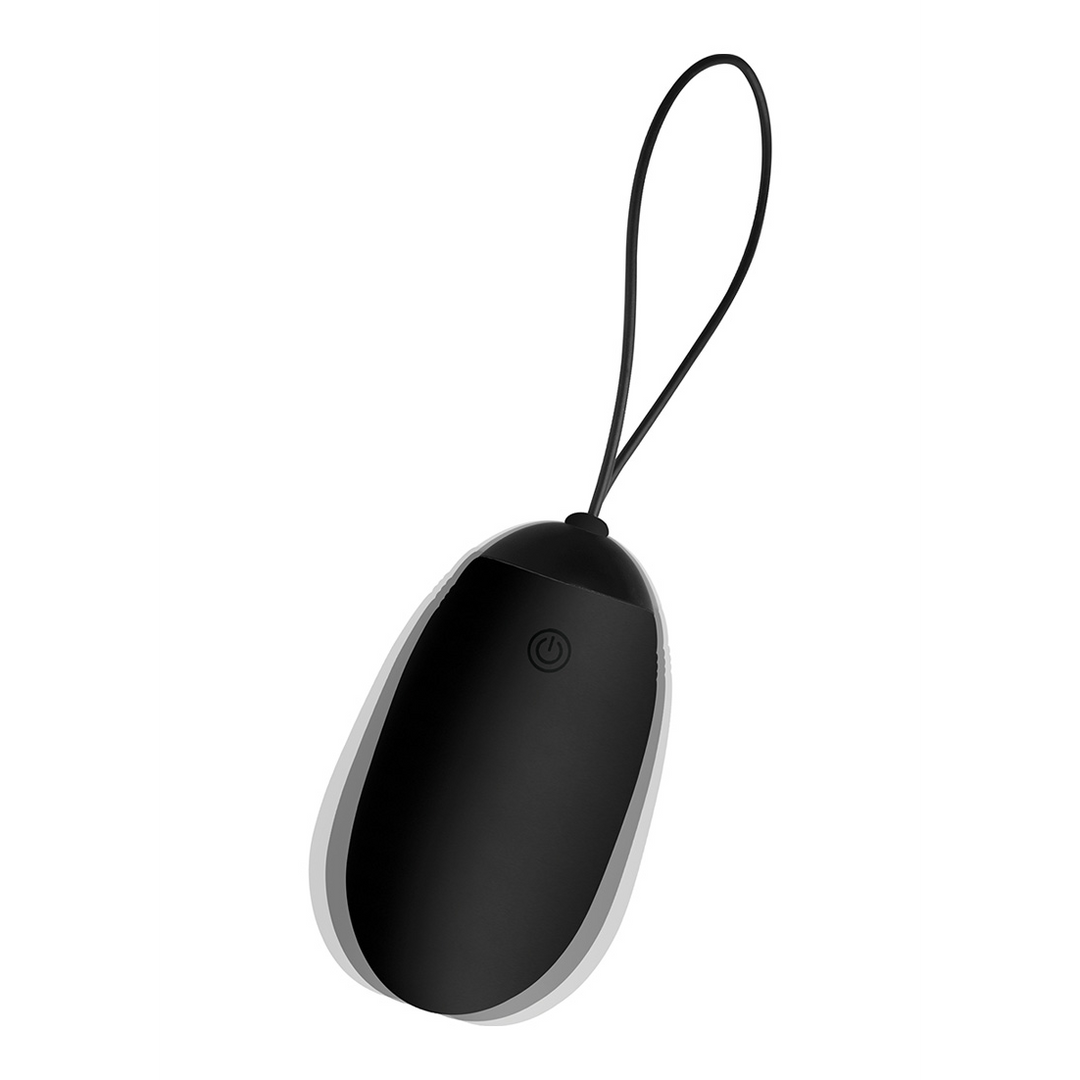 Ovetto vibrante 21 funzioni – con telecomando, nero | XR Brands