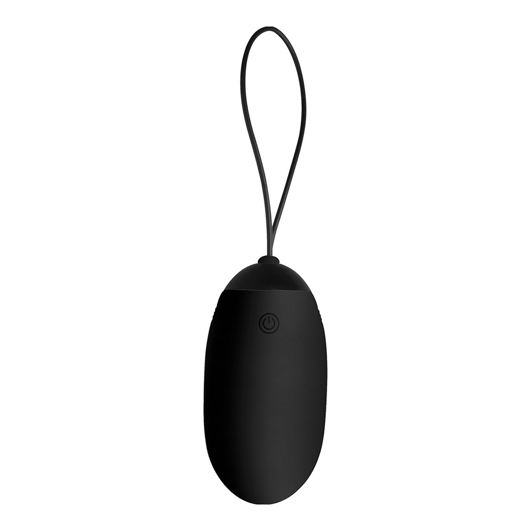 Ovetto vibrante 21 funzioni – con telecomando, nero | XR Brands