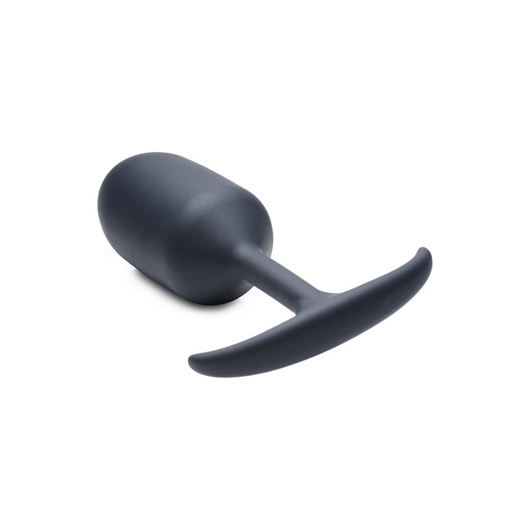 Butt plug Weighted 16.7 cm – black | XR Brands