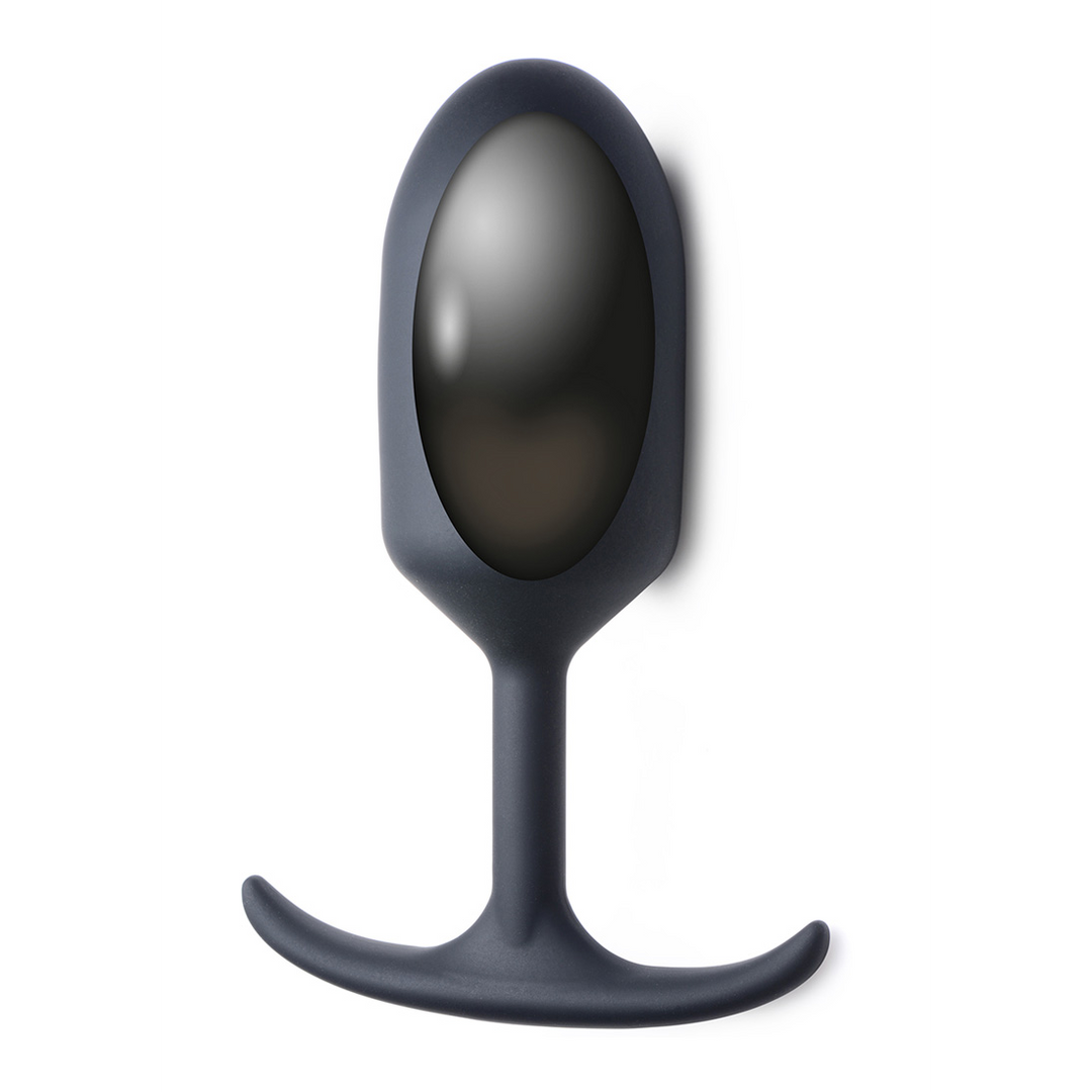 Butt plug Weighted 16.7 cm – black | XR Brands