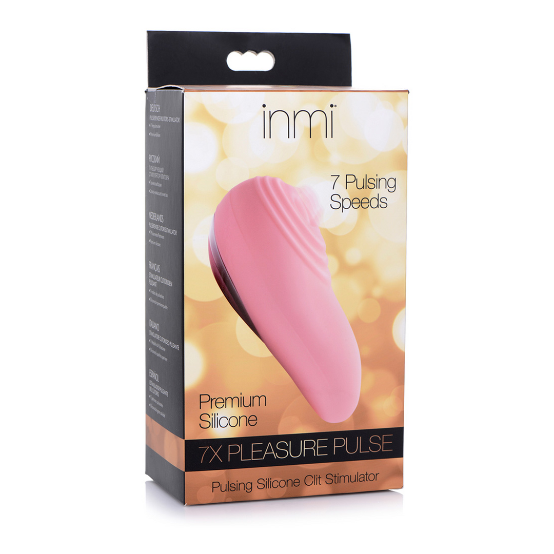 Pleasure Pulse - Stimulateur clitoridien vibrant en silicone