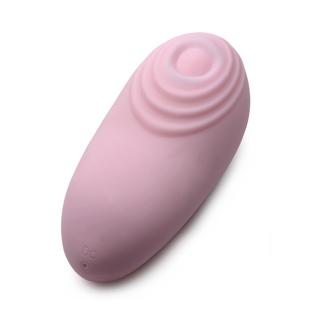 Estimulador de clítoris Pulse Pulsating 9.3 cm – con empuje, rosa | XR Brands