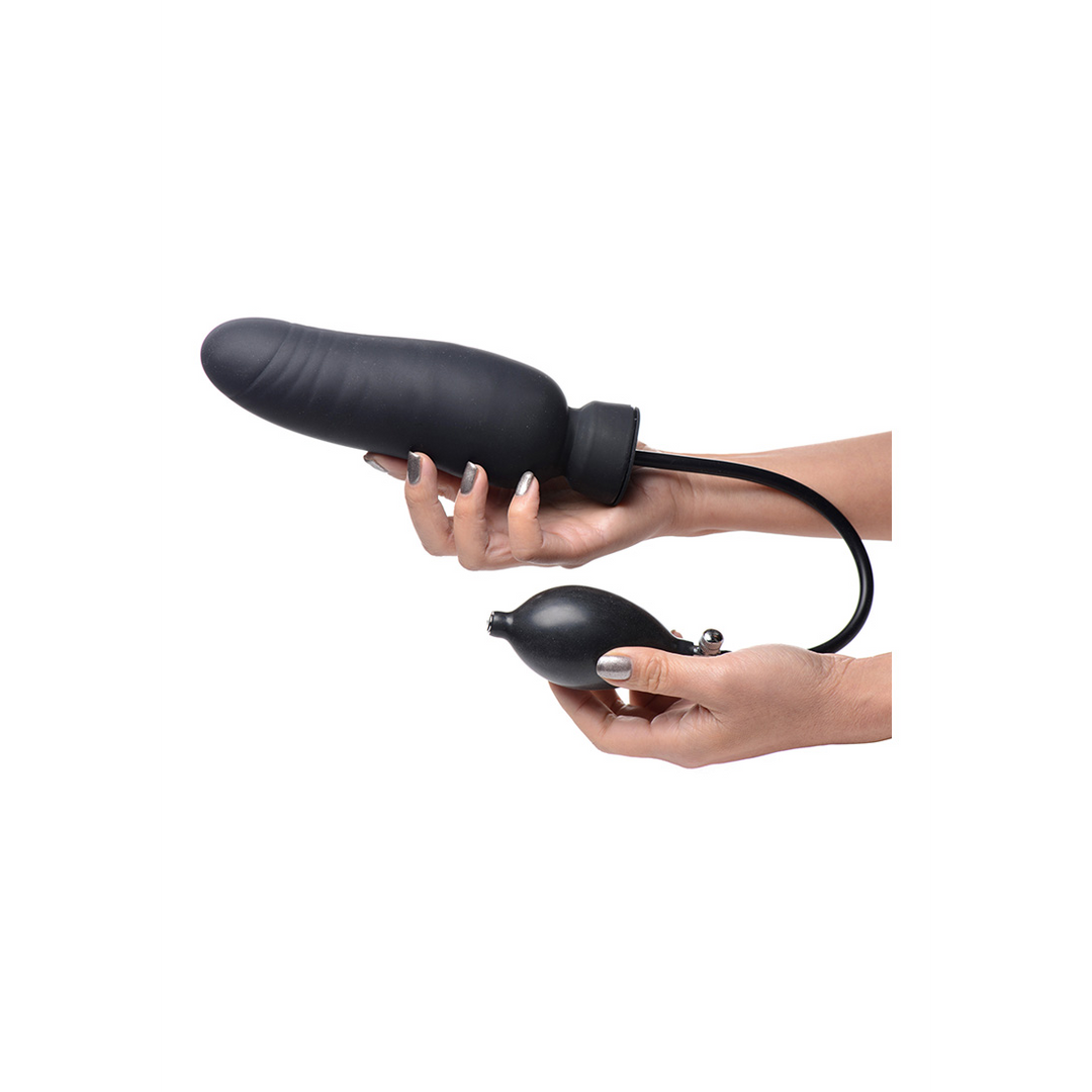 Dildo Spand 19.5 cm – insuflável, preto | XR Brands