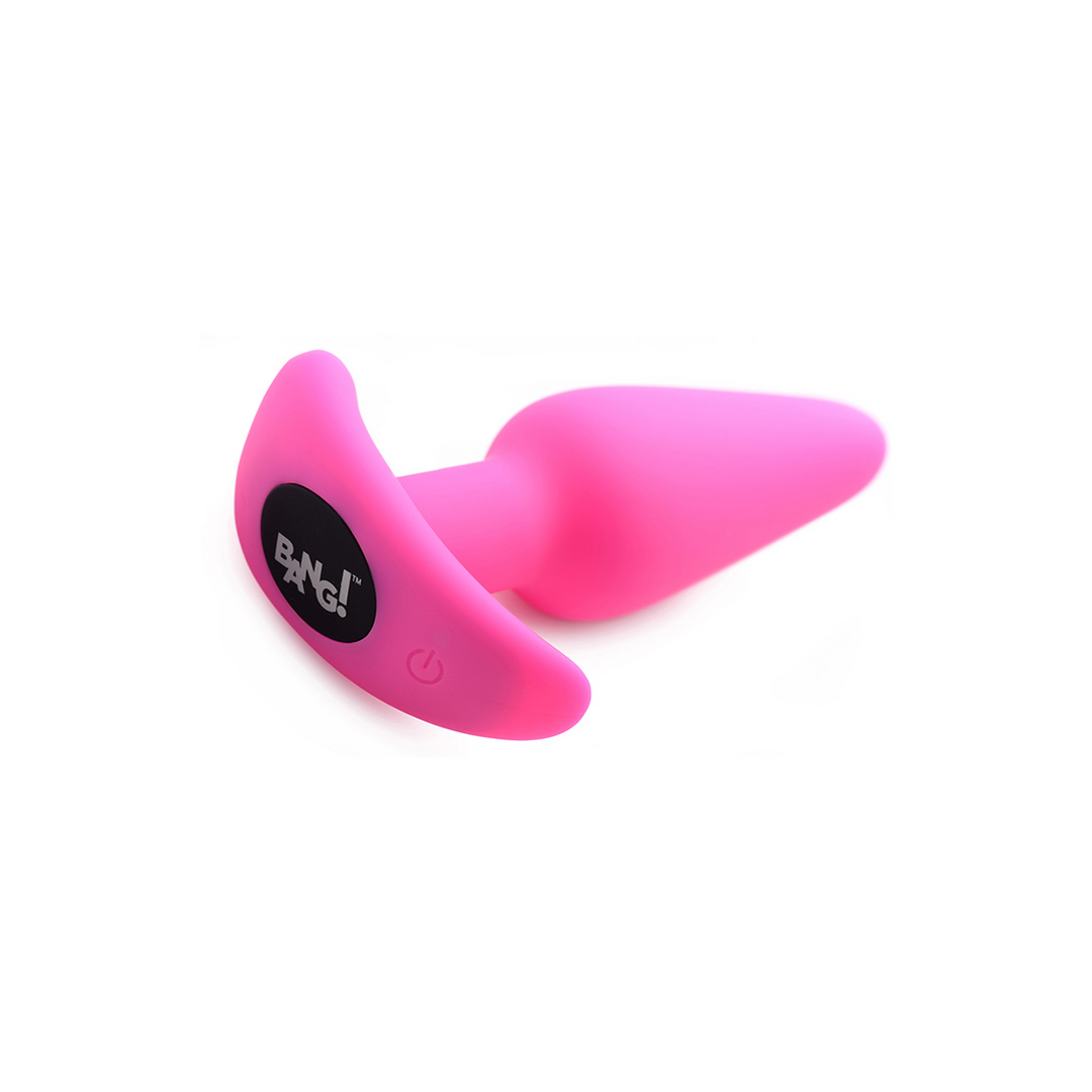 Vibro-plug en silicone avec télécommande