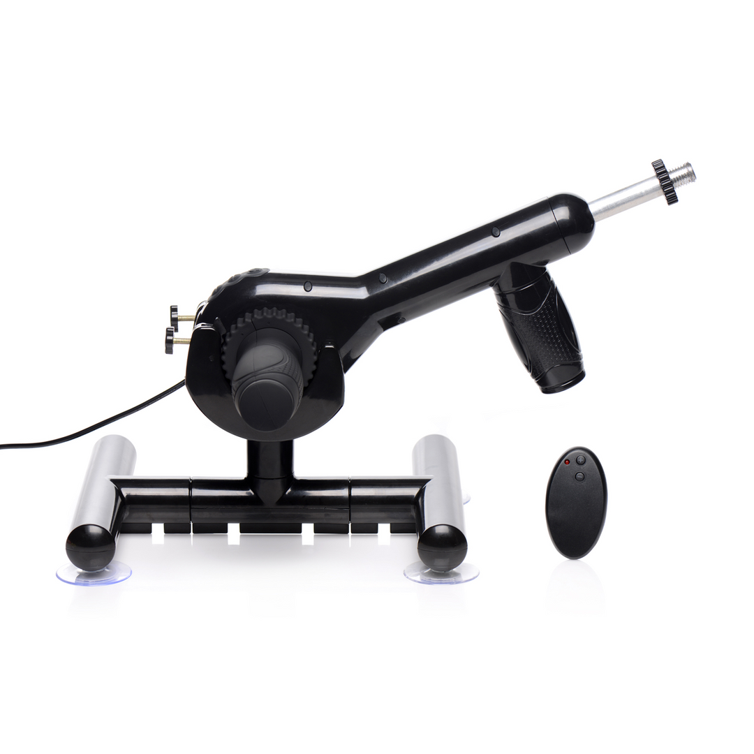 Sex machine Pro Bang – con telecomando, nera | XR Brands