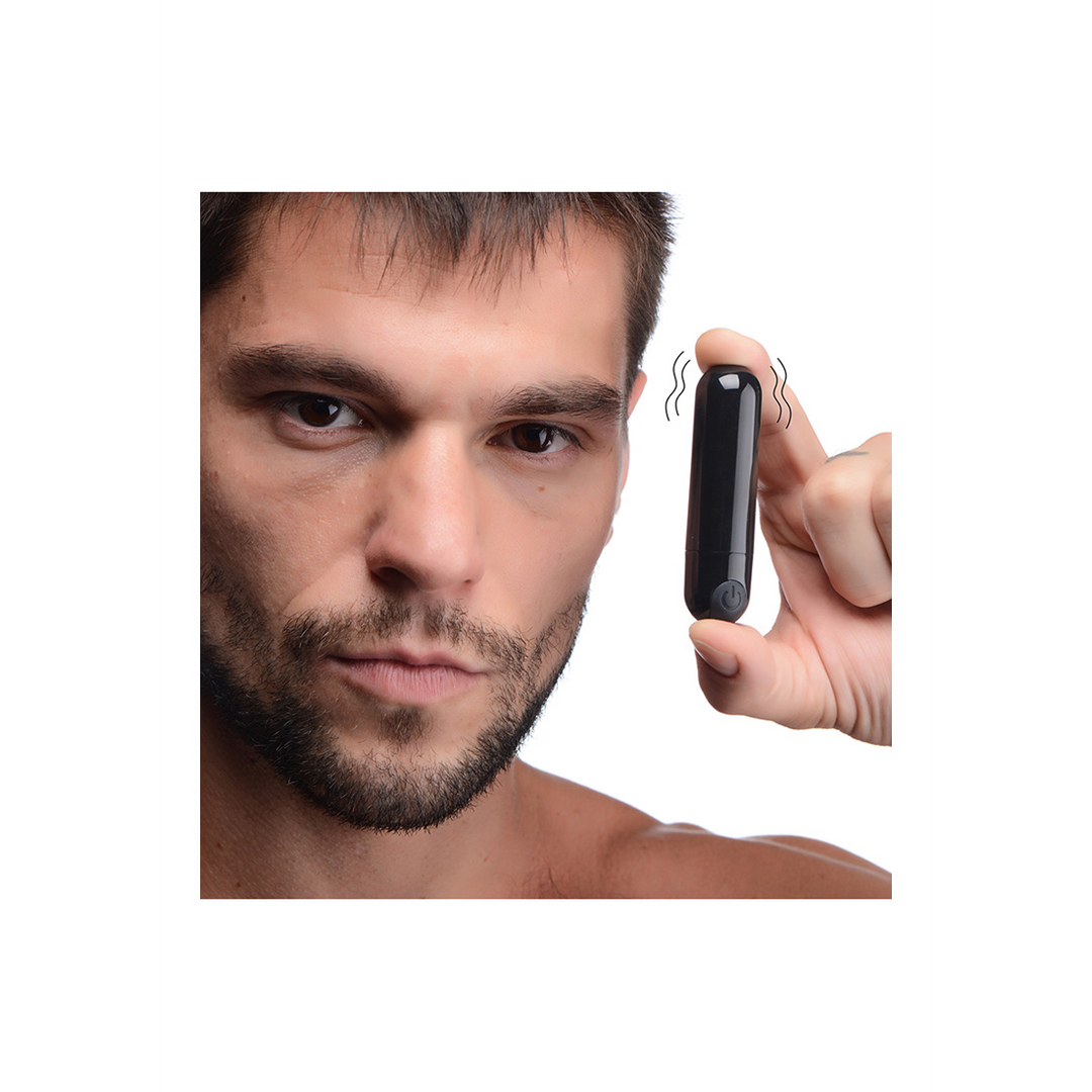 Vibratore bullet 10 funzioni – nero | XR Brands