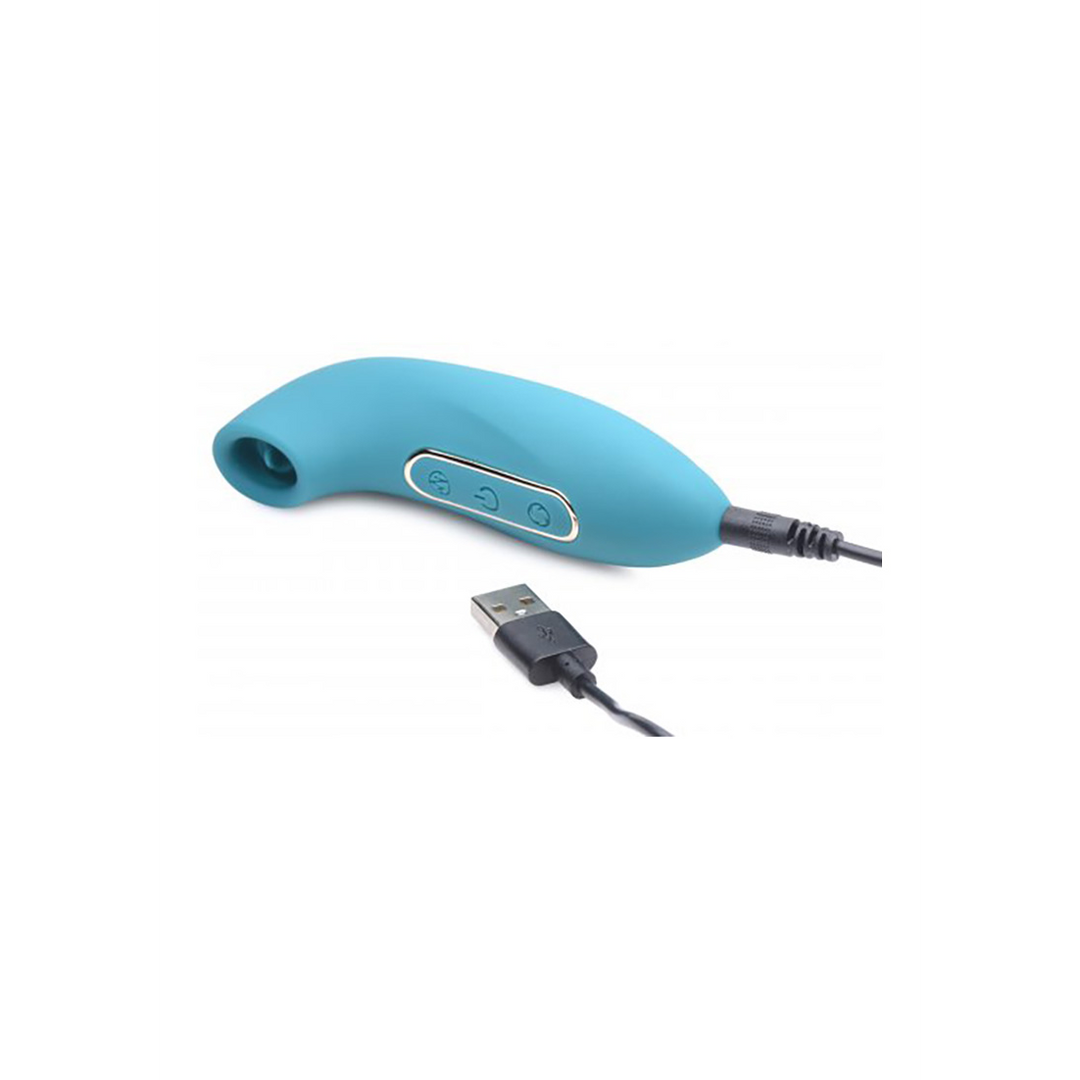 Clitoral stimulator Entwined Thumping Licking 3 functions – blue | XR Brands