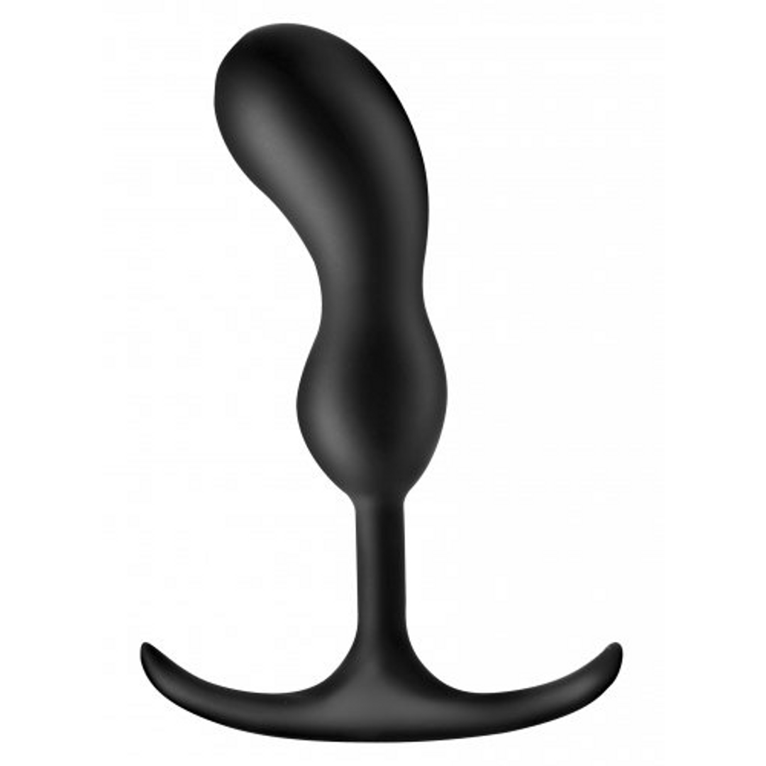 Massaggiatore prostatico Weighted 13.7 cm – nero | XR Brands