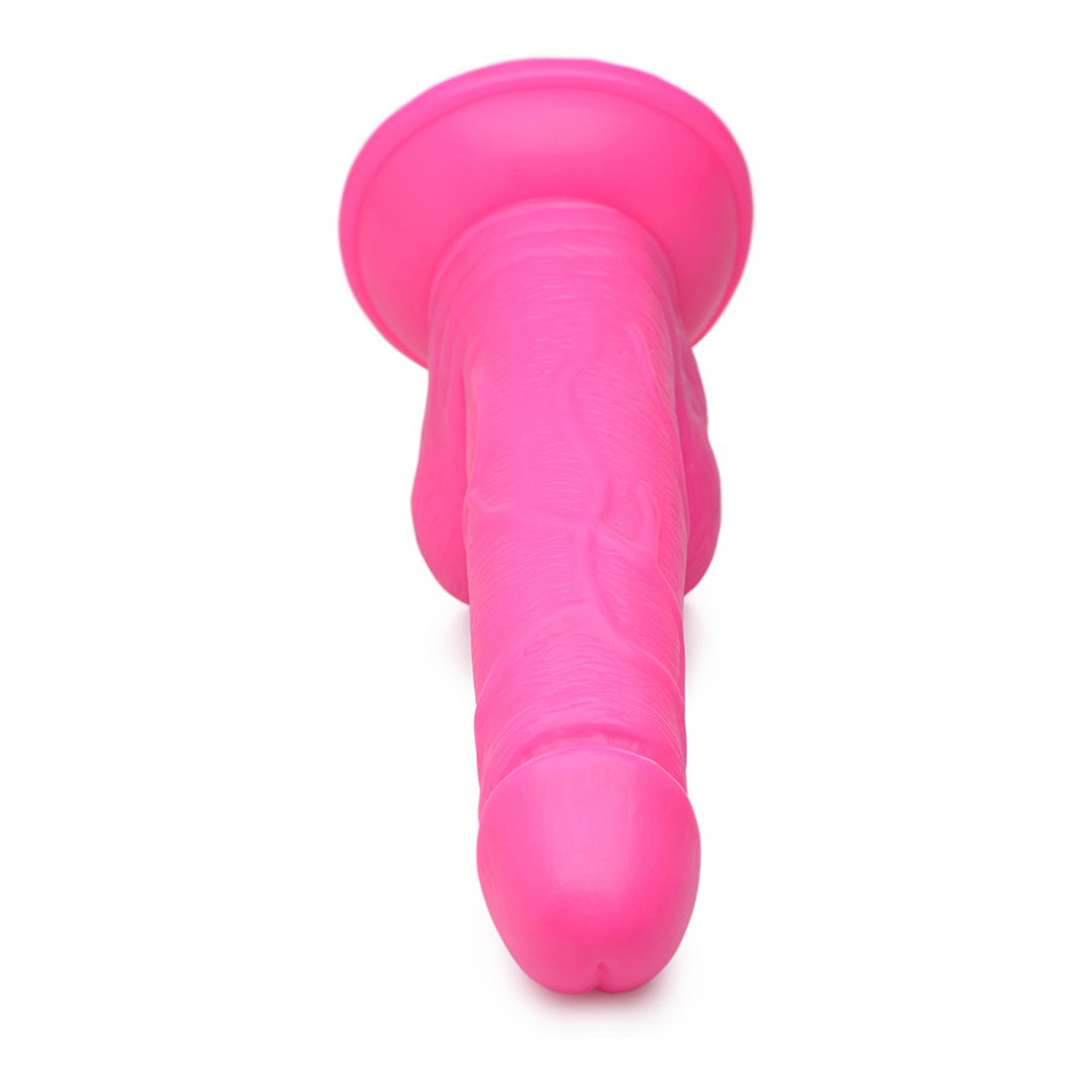 POP - Godemichet avec Testicules - 6.5 / 16.5 cm