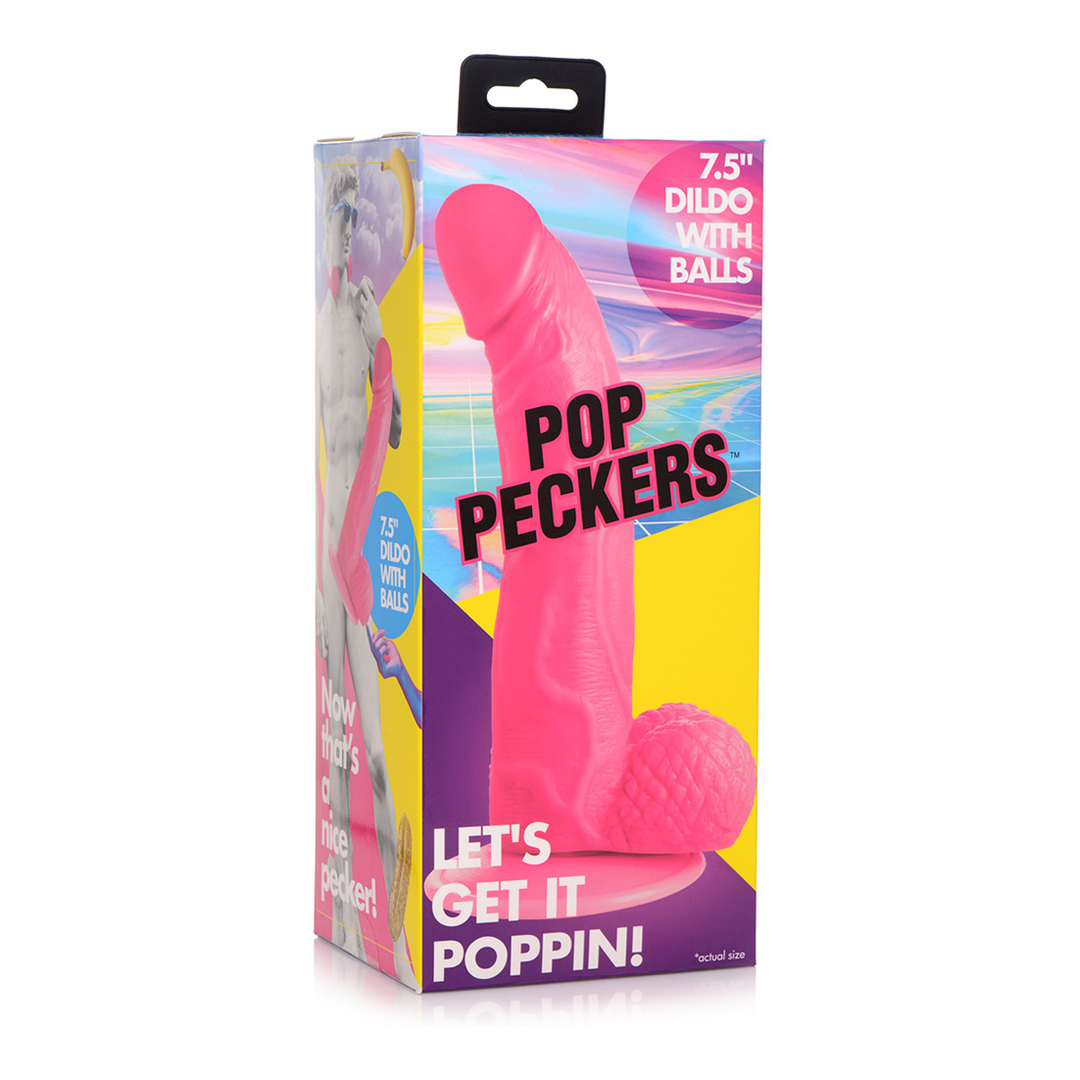 POP - Dildo à billes - 7.5 / 19 cm