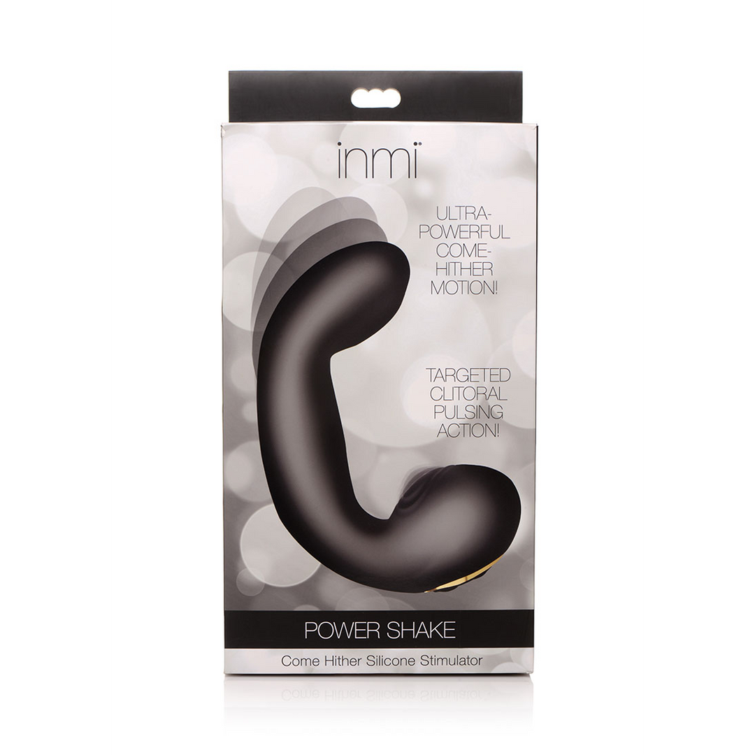 Clitoral stimulator Shake Come Hither 10 functions – black | XR Brands