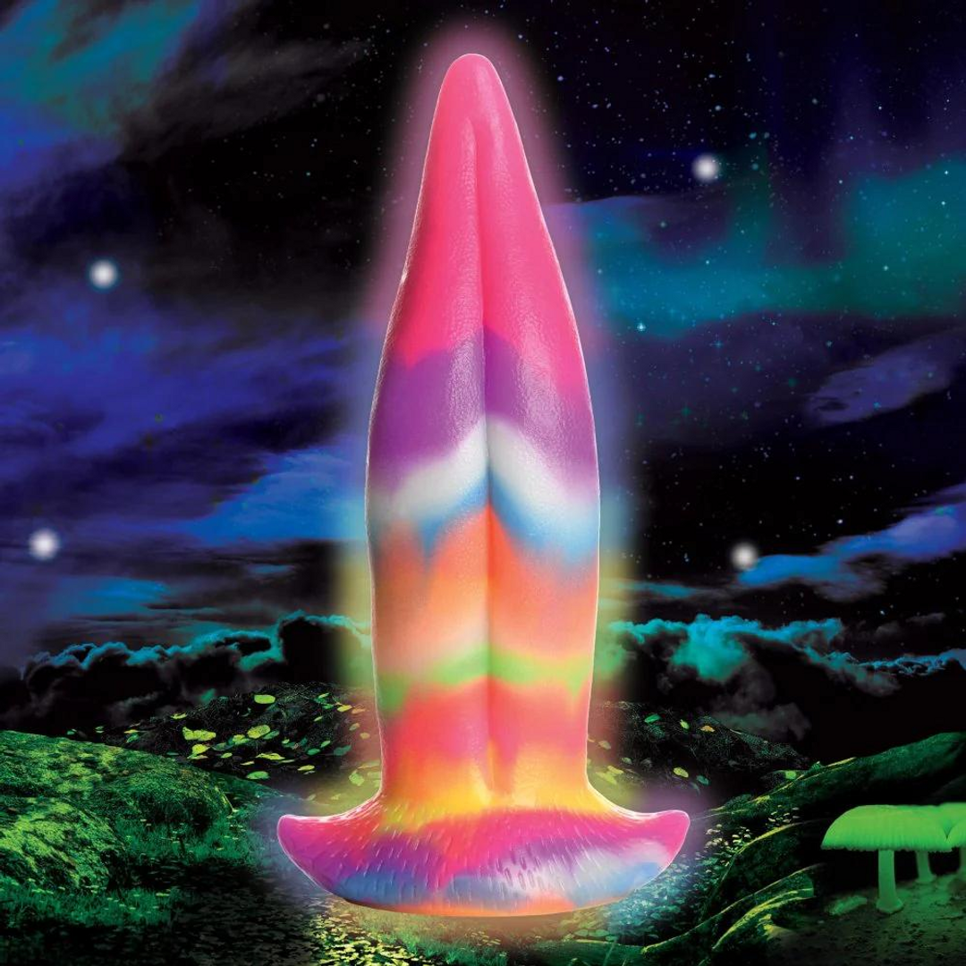 Gode Unicorn 21.3 cm – phosphorescent, multicolore | XR Brands